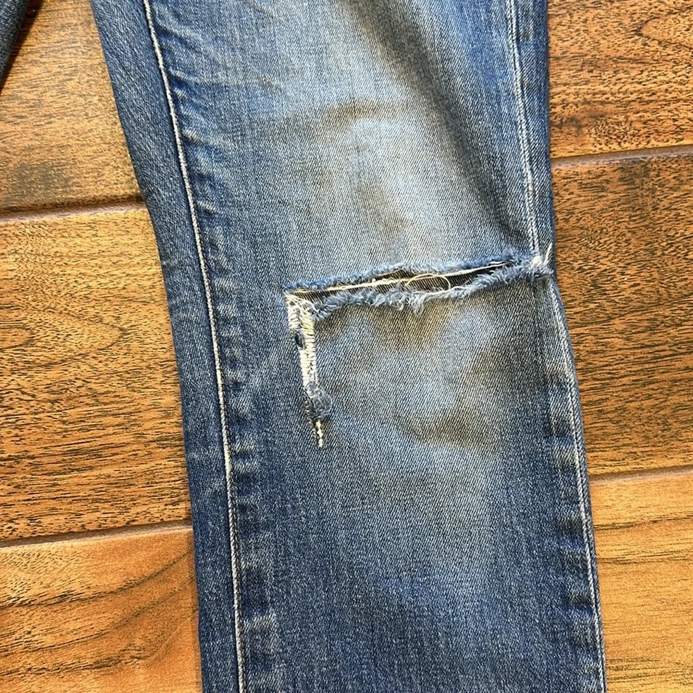 Madewell High rise slim boyfriend jean‎ sz 27, tag frayed - Picture 6 of 12